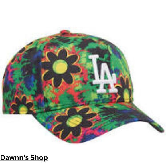 New Era‎ Dodgers A Frame Wild Floral Adjustable Men's Cap NEW - Picture 2 of 7